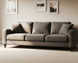 Clean Sofa in cozy living room